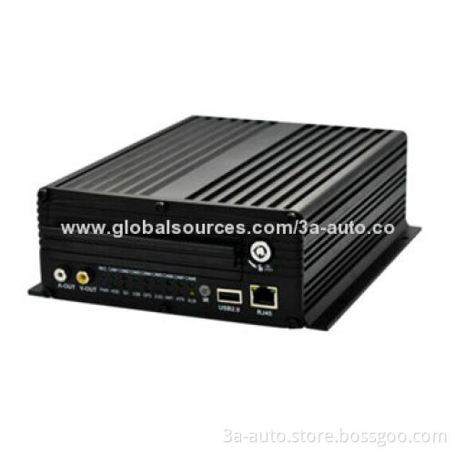 Mobile DVRs with 1TB hard disk+32G SD card/8 channels, remote monitor/D1/HD1/CIF H.264/3g/GP